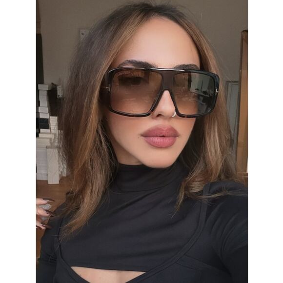 NEW Tom Ford Raven FT1036 Sunglasses in Brown Havana - Picture 9 of 9